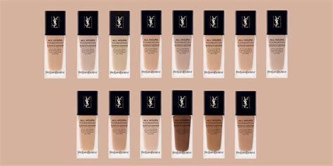 ysl ink foundation dupe|ysl foundation shade guide.